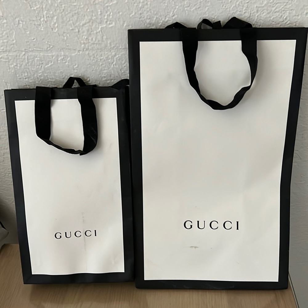 Gucci shopping bags